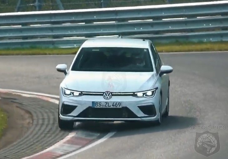 WATCH: 2021 Golf R Caught Buck NAKED But Not Afraid At Nurburgring
